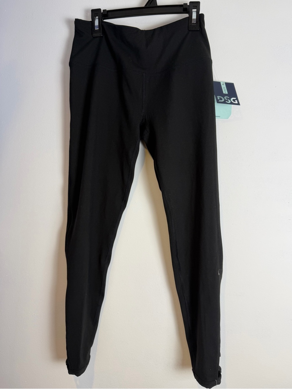 DSG Performance High Rise Women's Athletic Lattice Leggings- Black